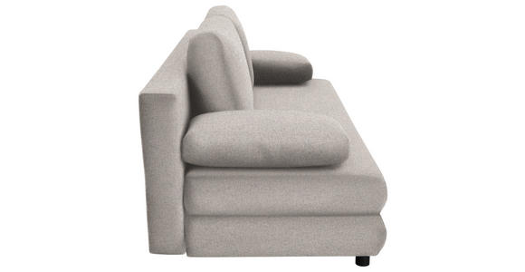 SCHLAFSOFA Taras  mit Stoffauswahl Webstoff Grau  - Schwarz/Grau, Design, Kunststoff/Textil (197/77/81cm) - Xora