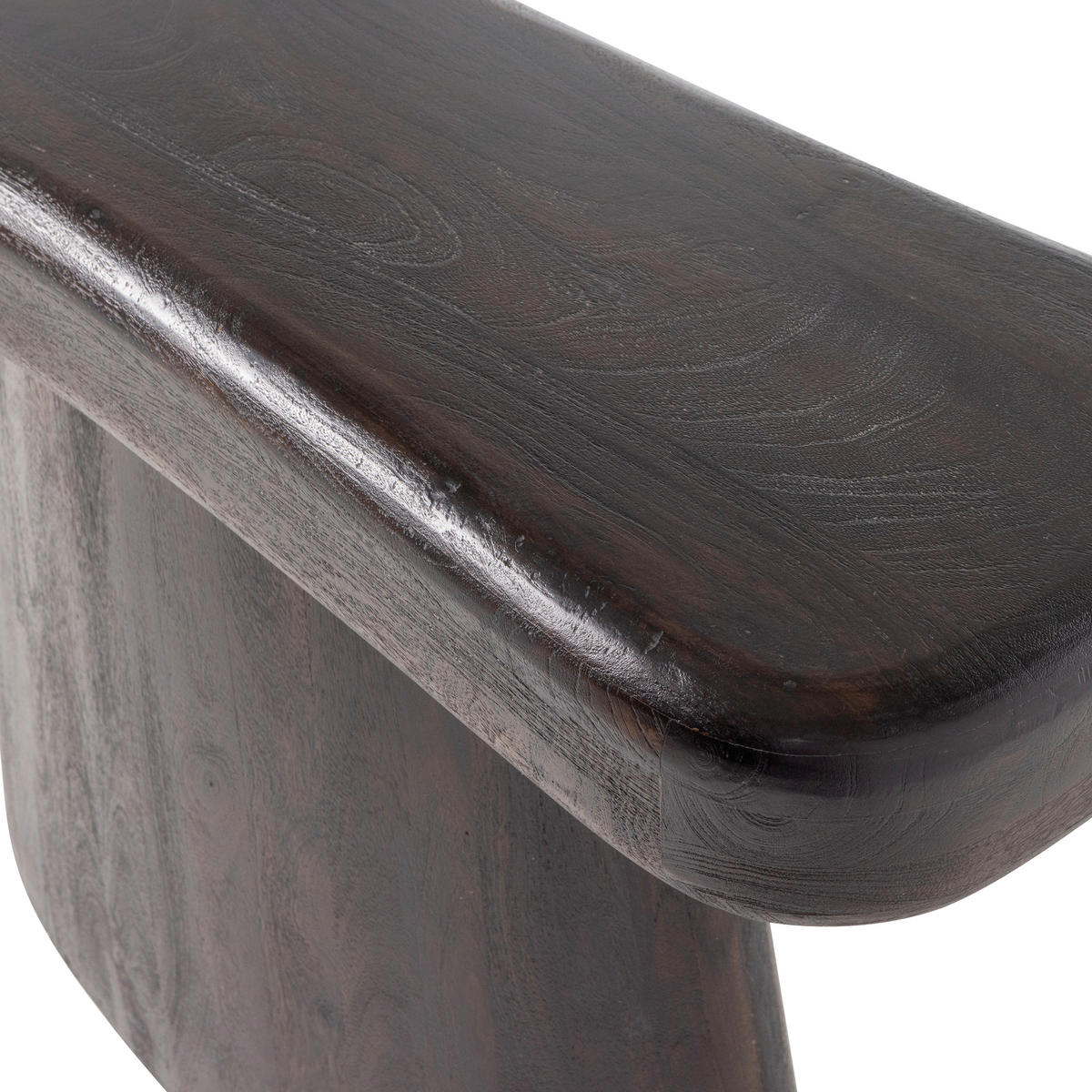 BEISTELLTISCH 120/40/76 cm Amco Mangoholz vollmassiv Schwarz rechteckig  - Schwarz, Design, Holz (120/40/76cm) - Livetastic