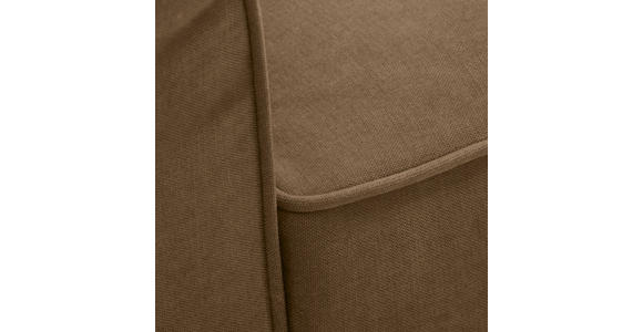 SESSEL in Chenille Goldbraun  - Goldbraun/Schwarz, KONVENTIONELL, Kunststoff/Textil (106/88/86cm) - Carryhome