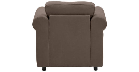 SESSEL in Chenille Braun  - Schwarz/Braun, KONVENTIONELL, Kunststoff/Textil (106/88/86cm) - Carryhome