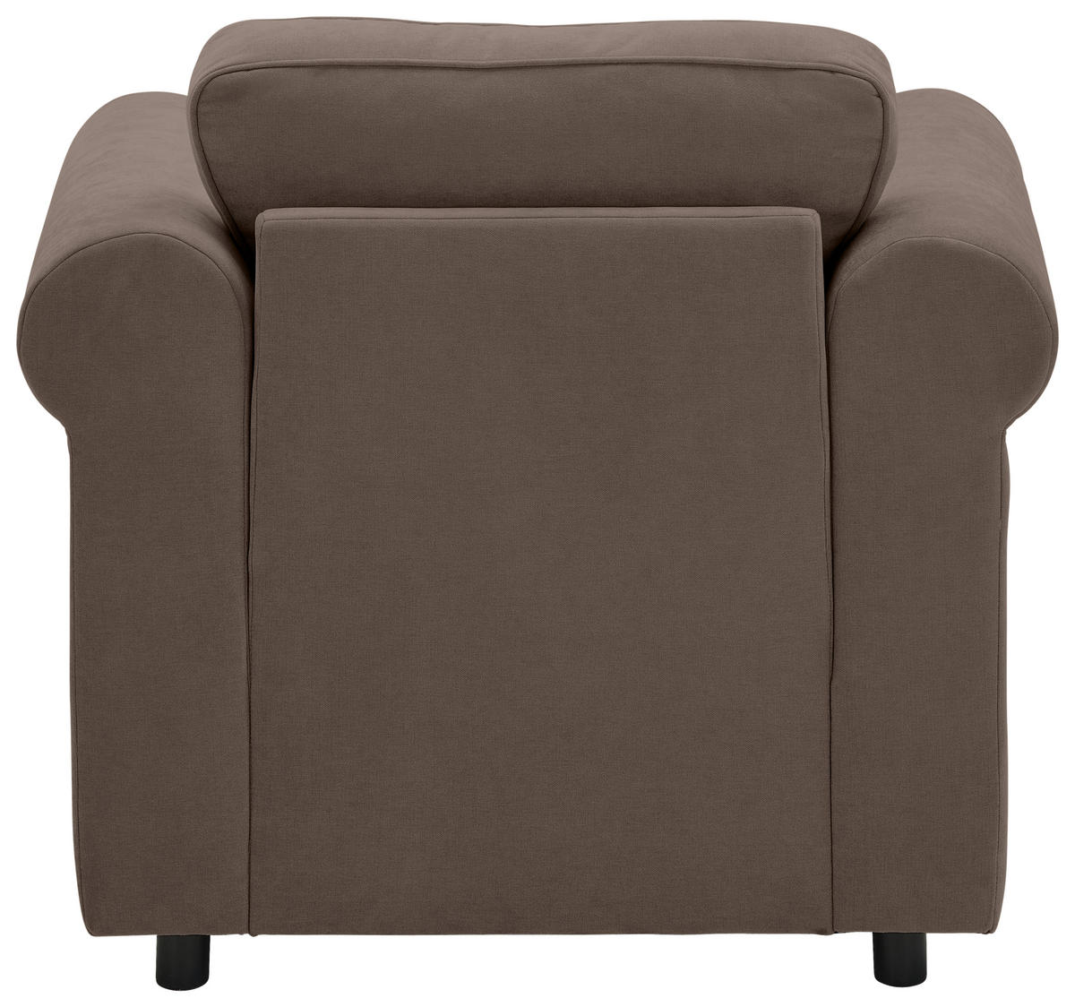 SESSEL in Chenille Braun  - Schwarz/Braun, KONVENTIONELL, Kunststoff/Textil (106/88/86cm) - Carryhome