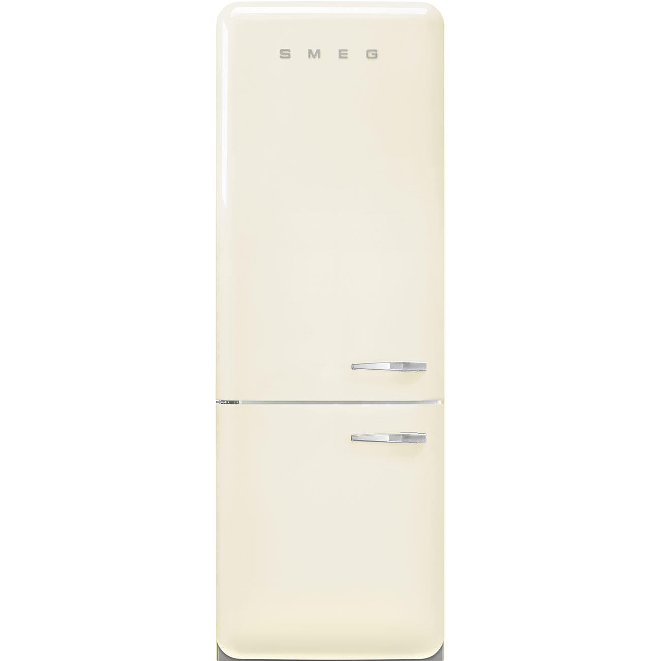 KÜHL-GEFRIER-KOMBINATION FAB38LCR5  - Creme, Basics, Metall (70,6/205/71,1cm) - SMEG