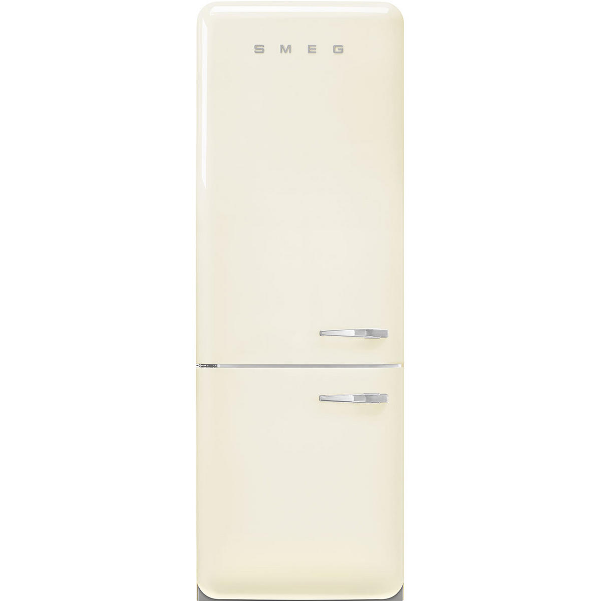 KÜHL-GEFRIER-KOMBINATION FAB38LCR5  - Creme, Basics, Metall (70,6/205/71,1cm) - SMEG