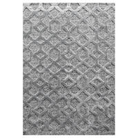 VÄVD MATTA 120/170 cm Pisa 4702 grau  - grå, Klassisk, textil (120/170cm)