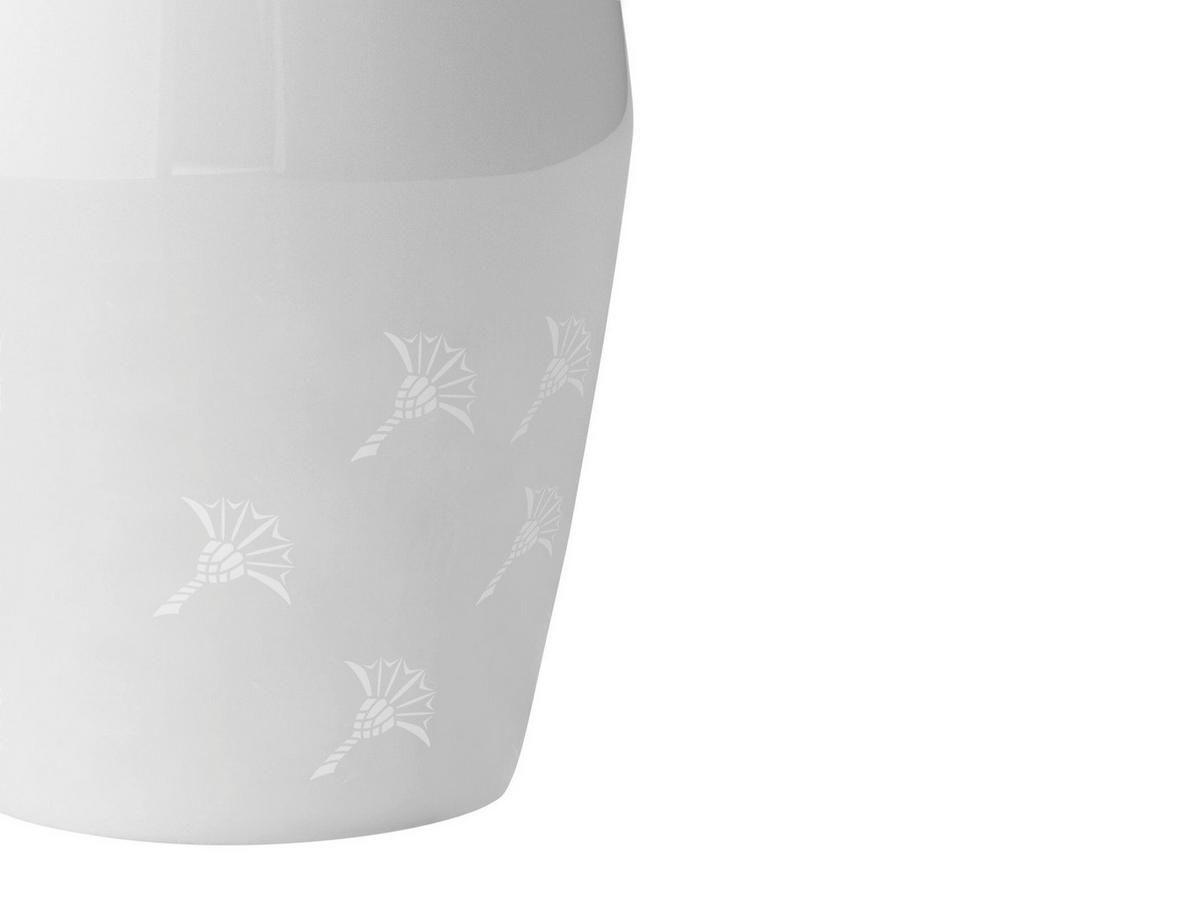KARAFFE 0,17 L    - Weiß, Design, Keramik (5,5/13cm) - Joop!
