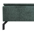 BOXSPRINGBETT 140/200 cm  in Dunkelgrau  - Dunkelgrau/Schwarz, Design, Textil/Metall (140/200cm) - Esposa