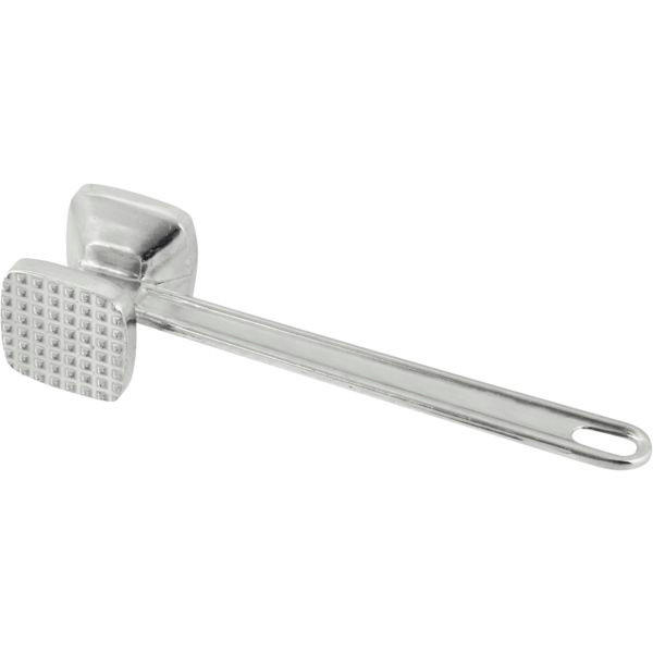 KLADIVO ZA MESO          22 cm           - srebrne barve/črna, Konvencionalno, umetna masa (22cm) - Homeware