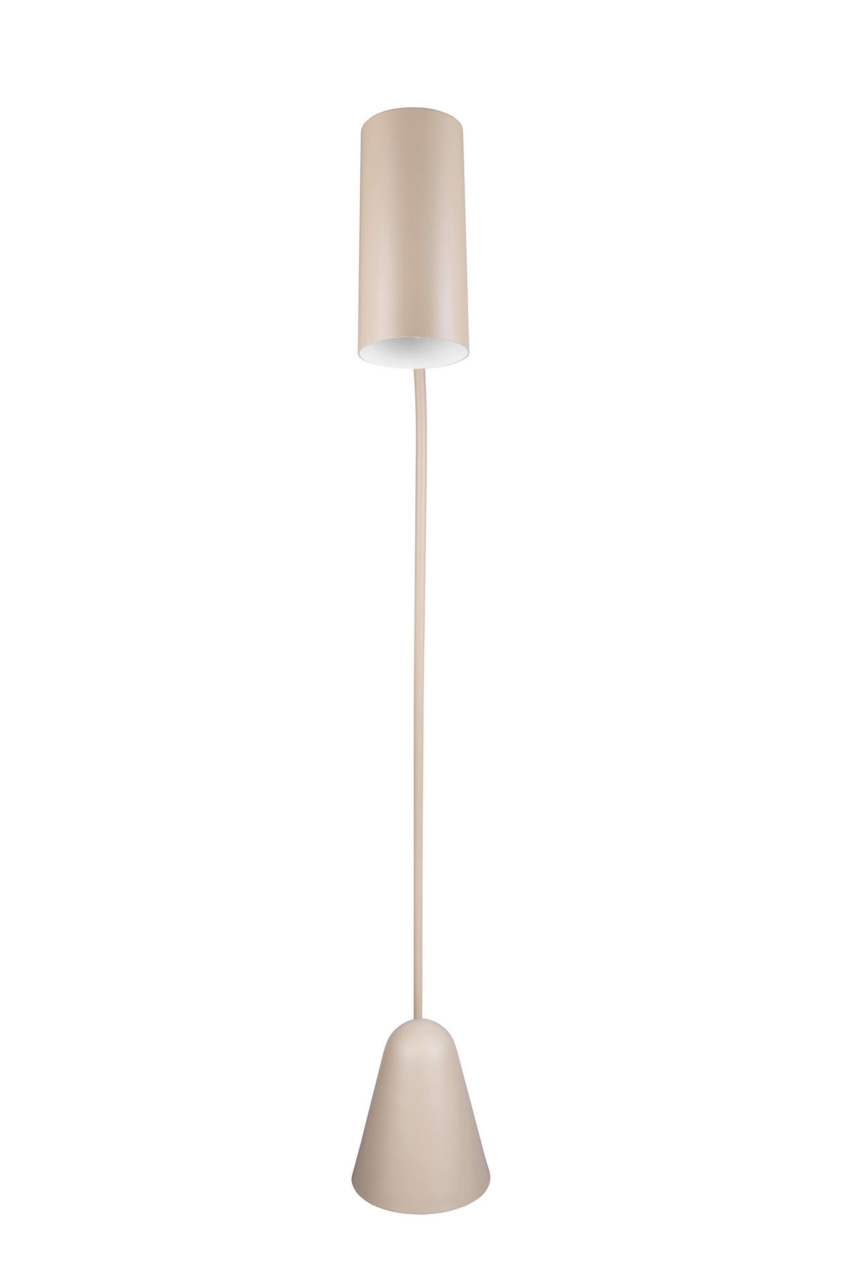 STEHLEUCHTE    - Beige, KONVENTIONELL, Metall (206/30/85,5cm) - Cinque