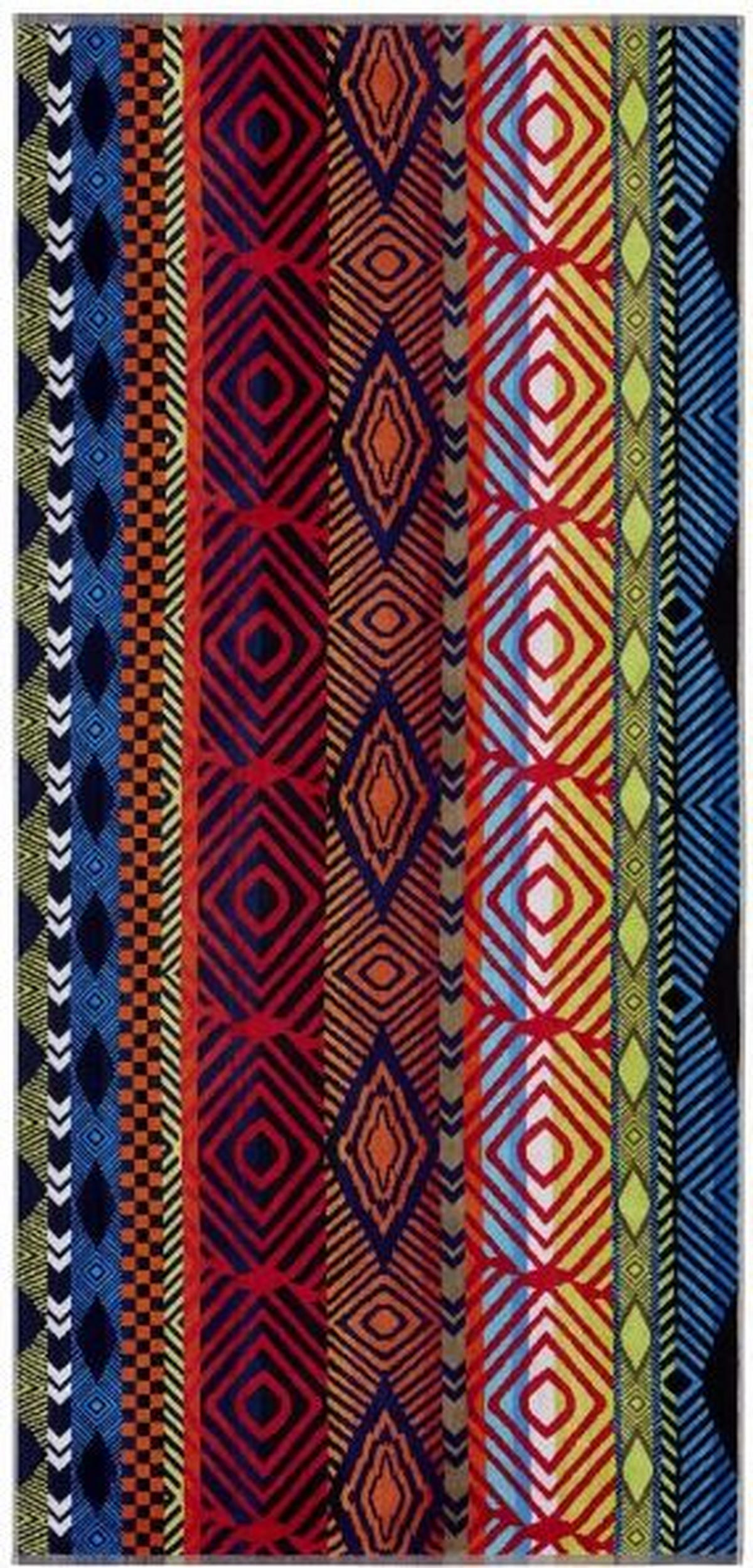 STRANDTUCH Multicolor 80/180 cm  - Multicolor, Design, Textil (80/180cm) - Esposa