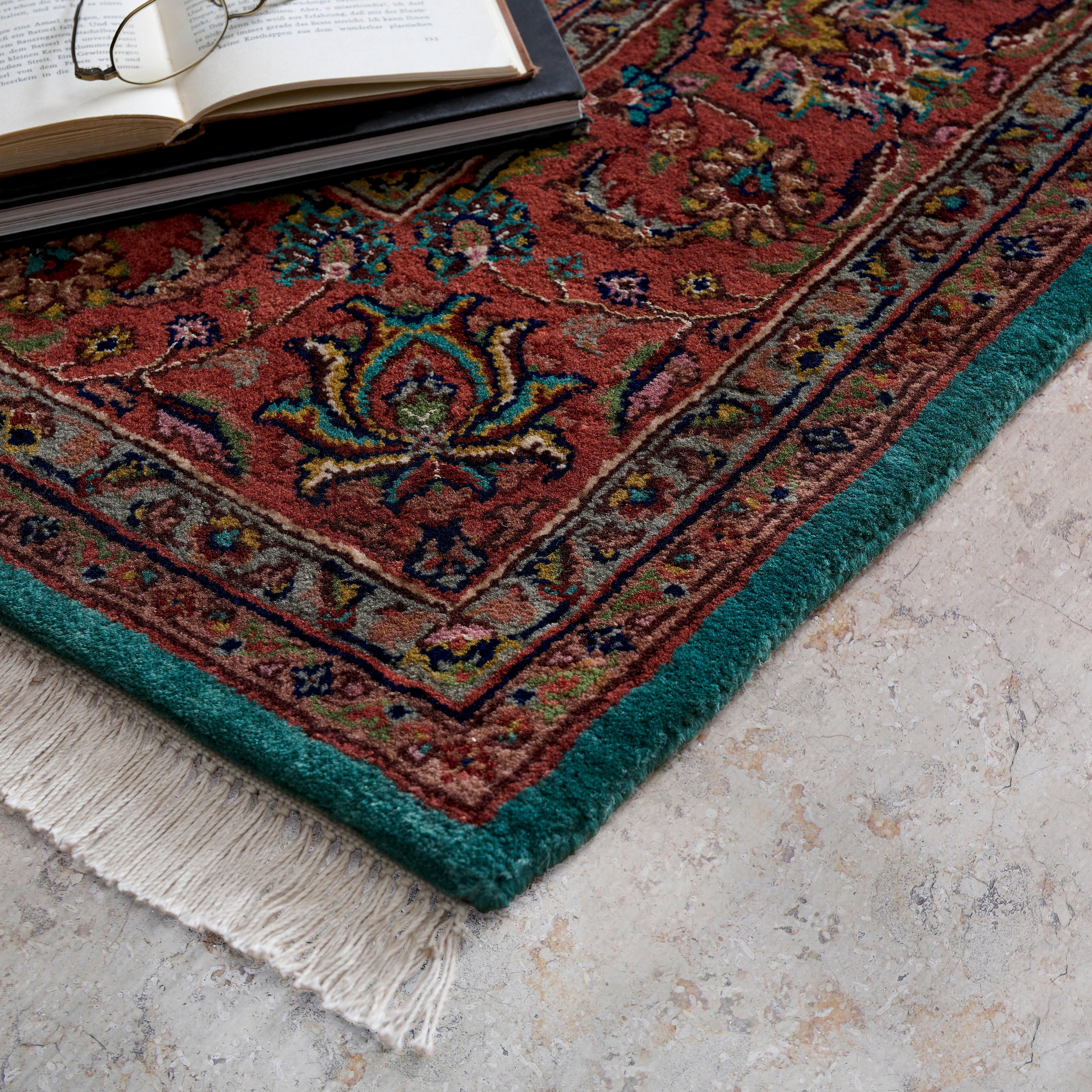 ORIENTTEPPICH 120/180 cm Nain Master Hellgrün  - Hellgrün, LIFESTYLE, Textil (120/180cm) - Cazaris