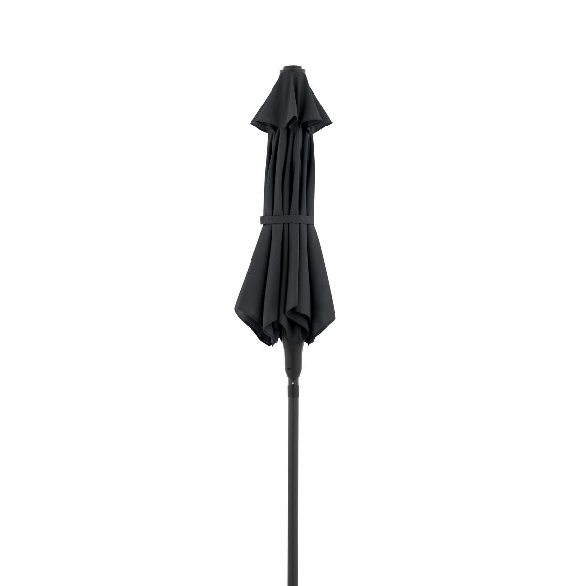 SONNENSCHIRM  180/180 cm  - Anthrazit, Basics, Textil/Metall (180/180cm) - Doppler
