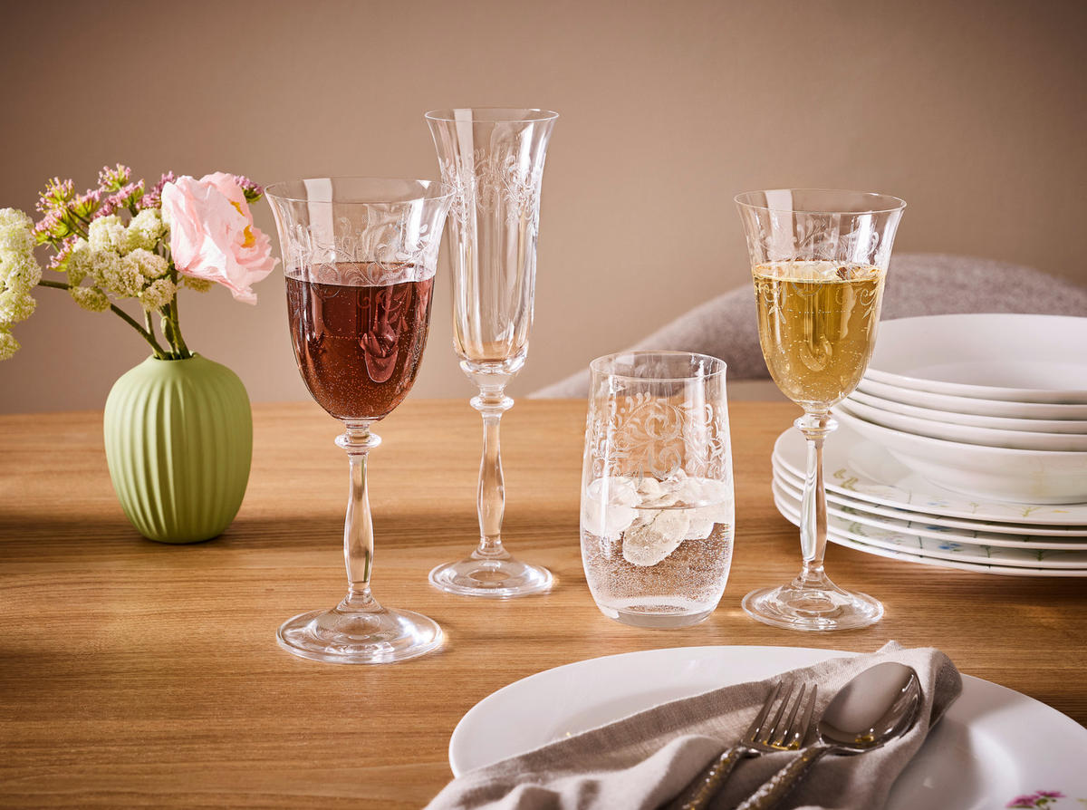 SKLENICE NA ČERVENÉ VÍNO - čiré, Lifestyle, sklo (0.35l) - Novel