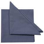 SERVIETTE  45/45 cm   - Silberfarben, Basics, Textil (45/45cm) - Novel