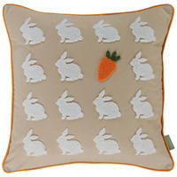 ZIERKISSEN  45/45 cm   - Weiß, Textil (45/45cm) - Esposa