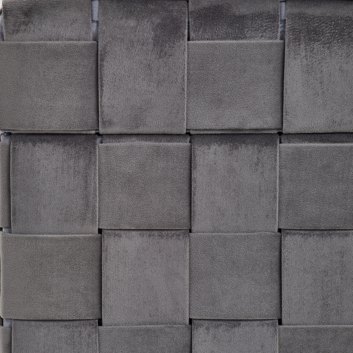 TABURE, tekstil, leseni material siva  - črna/siva, Trend, tekstil/leseni material (40/43/40cm) - Xora