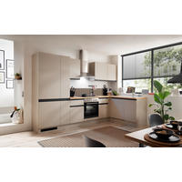 ECKKÜCHE 310/175 cm  in Seidengrau  - Eichefarben/Seidengrau, Trend, Holzwerkstoff/Metall (310/175cm) - P & B