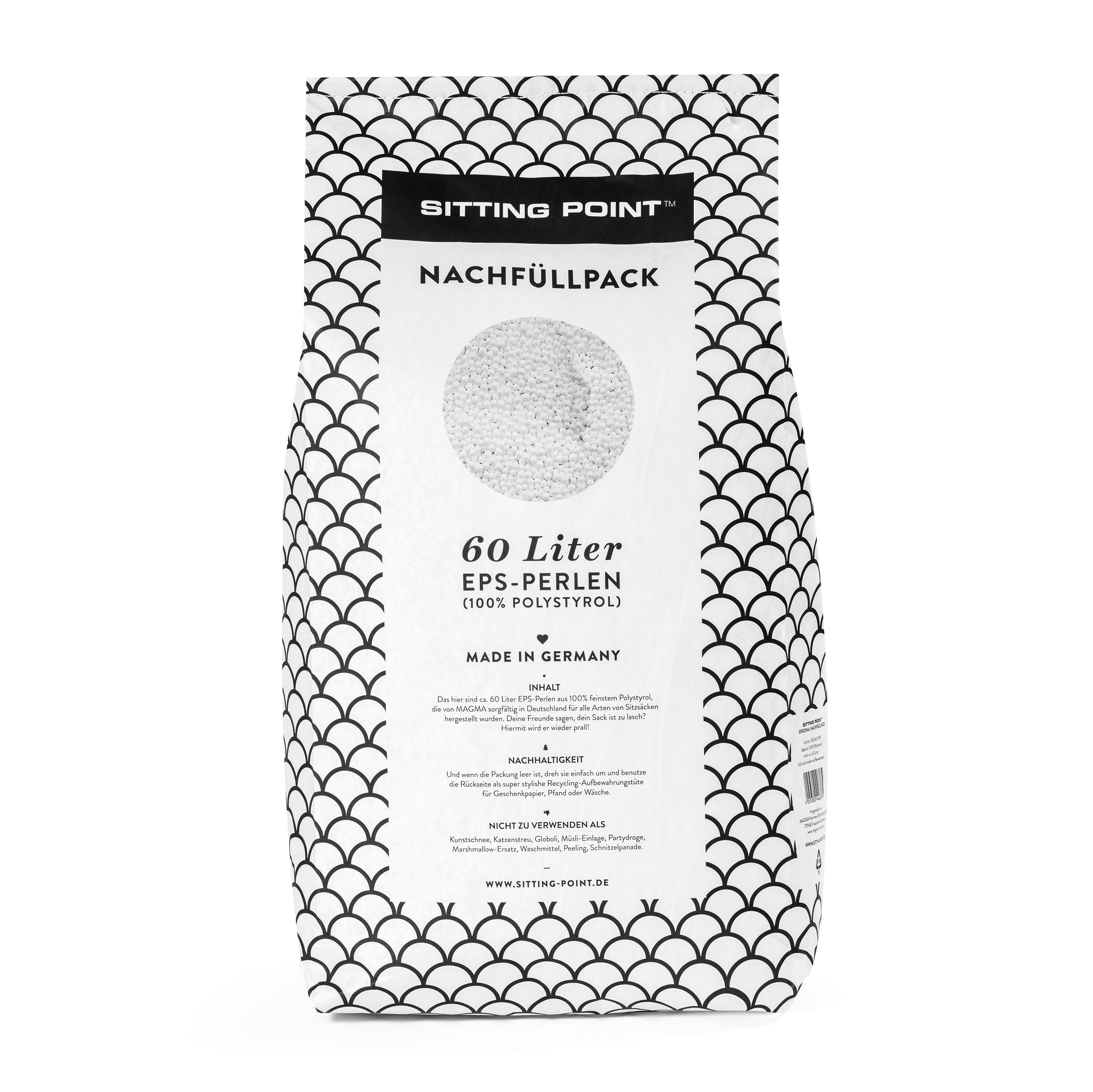 PÁRNATÖLTET  - fehér, Basics, műanyag (60l) - Carryhome