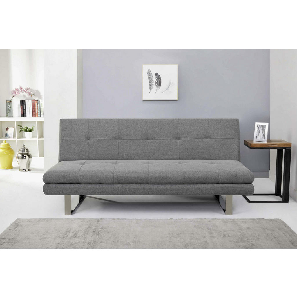 Thumbnail - Livetastic Schlafsofa, Grau, Textil, 2-Sitzer, 184x82x83 cm, Liegefunktion, Kinder- & Jugendzimmer, Jugendmöbel, Jugends...