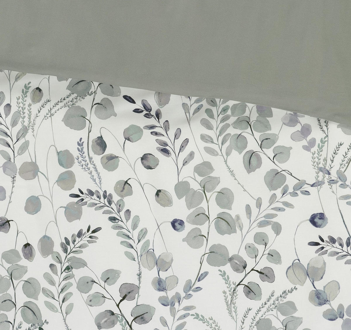 BETTWÄSCHESET Satin 160/210 cm  50 cm/70 cm  - Mintgrün, Basics, Textil (160/210cm) - Ambiente