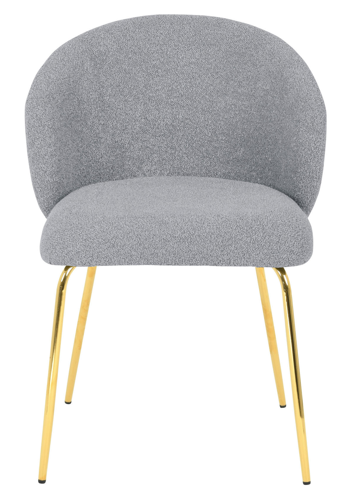 STOLICA  siva       - siva/zlatna, Moderno, drvo/metal (56/78/58cm) - Mömax