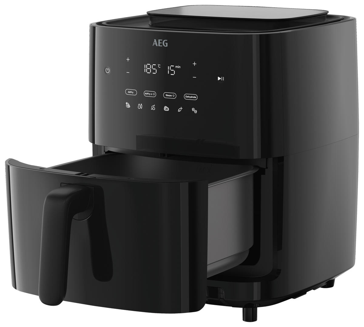 HEIßLUFTFRITTEUSE AAF7SB 6,9 L  - Schwarz, Basics, Kunststoff (32,5/39,7/44,4cm) - AEG