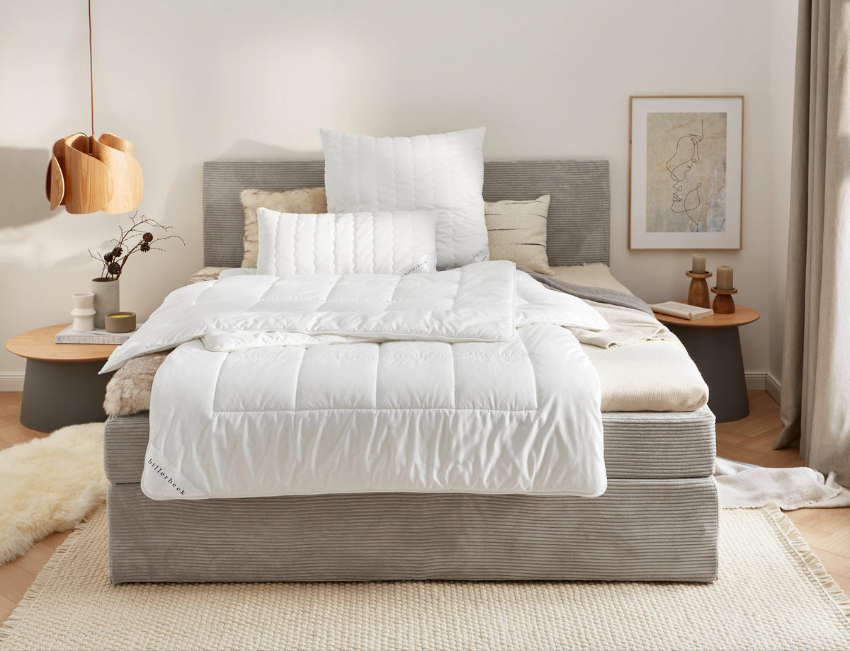GANZJAHRESDECKE  Antigua Uno  200/200 cm   - Weiß, Textil (200/200cm) - Billerbeck