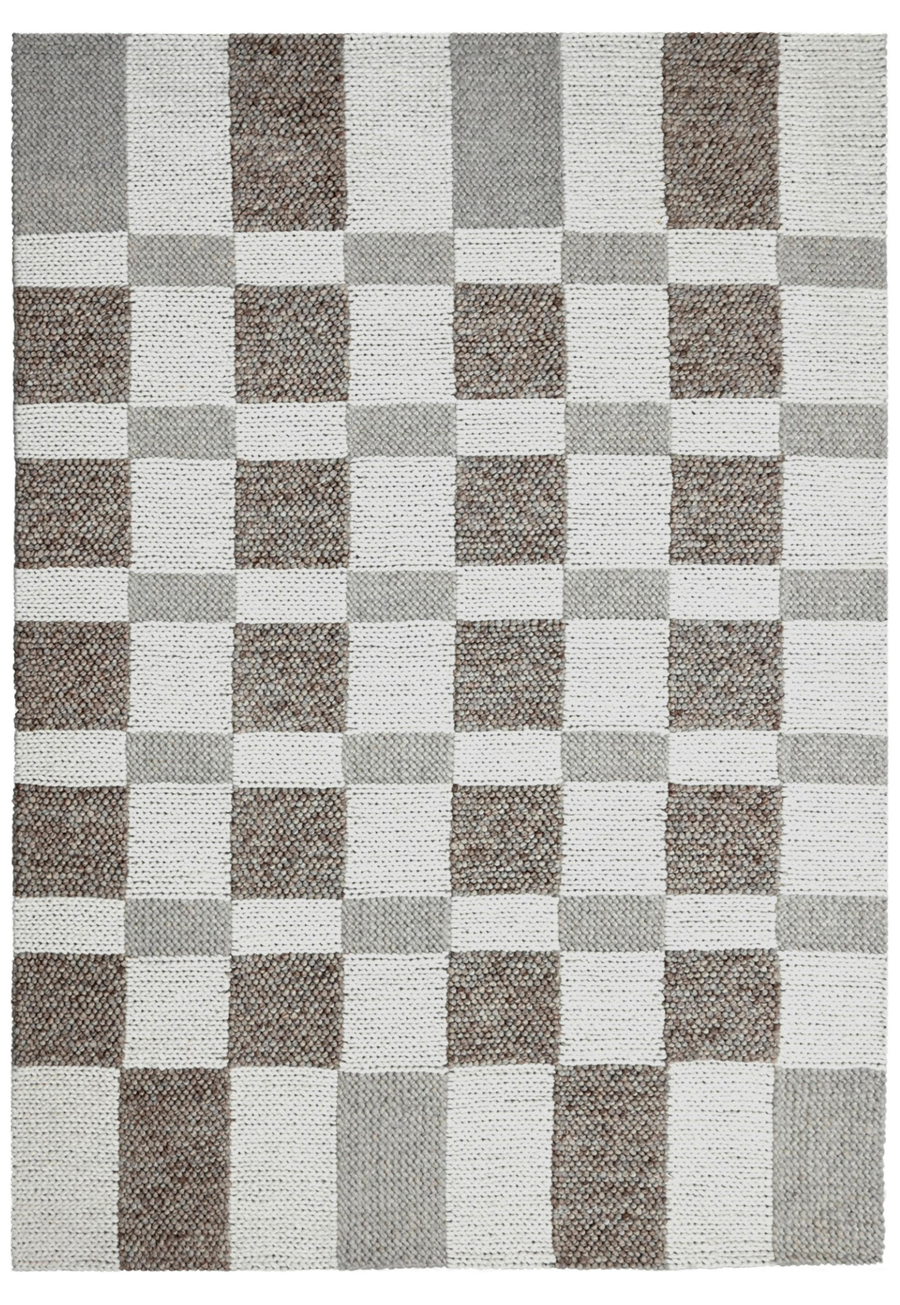 HANDWEBTEPPICH  Wohnzimmer 130/190 cm Beige rechteckig  - Beige, Natur, Textil (130/190cm) - Linea Natura