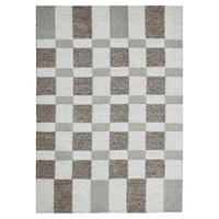 HANDWEBTEPPICH  Wohnzimmer 130/190 cm Beige rechteckig  - Beige, Natur, Textil (130/190cm) - Linea Natura