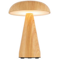 TISCHLEUCHTE 15,5/21 cm   - Naturfarben, Trend, Kunststoff/Metall (15,5/21cm) - Novel