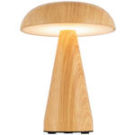 TISCHLEUCHTE - Naturfarben, Trend, Kunststoff/Metall (15,5/21cm) - Novel