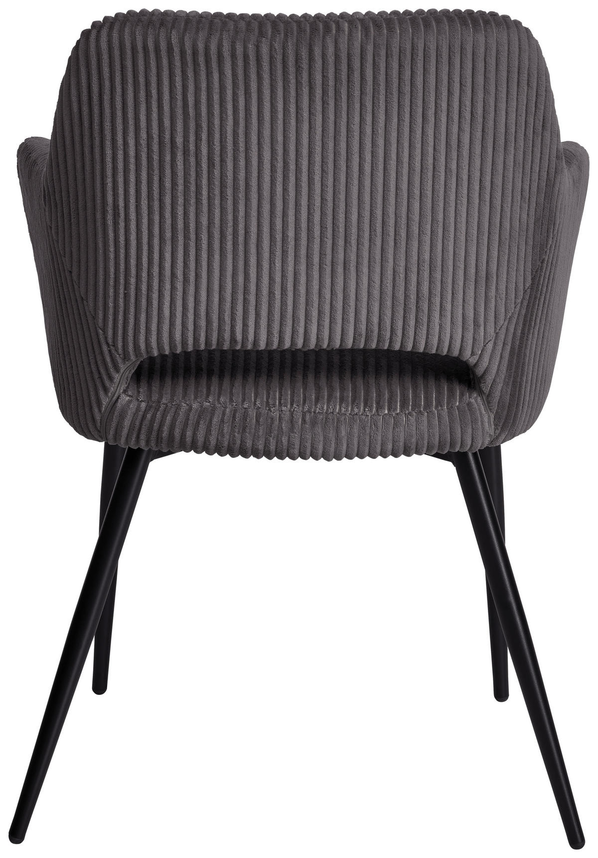 NASLANJAČ, les, kovina, tekstil siva  - siva/črna, Konvencionalno, kovina/tekstil (57/83.5/63cm) - MID.YOU