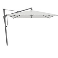 AMPELSCHIRM 350x350 cm Greige  - Greige/Anthrazit, KONVENTIONELL, Textil/Metall (350/350cm) - Glatz