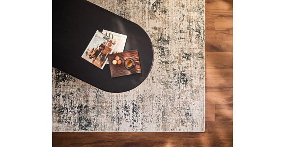 VINTAGE-TEPPICH 160/230 cm Valdovara Hellgrau, Dunkelgrau, Beige  - Dunkelgrau/Beige, KONVENTIONELL, Textil (160/230cm) - Dieter Knoll