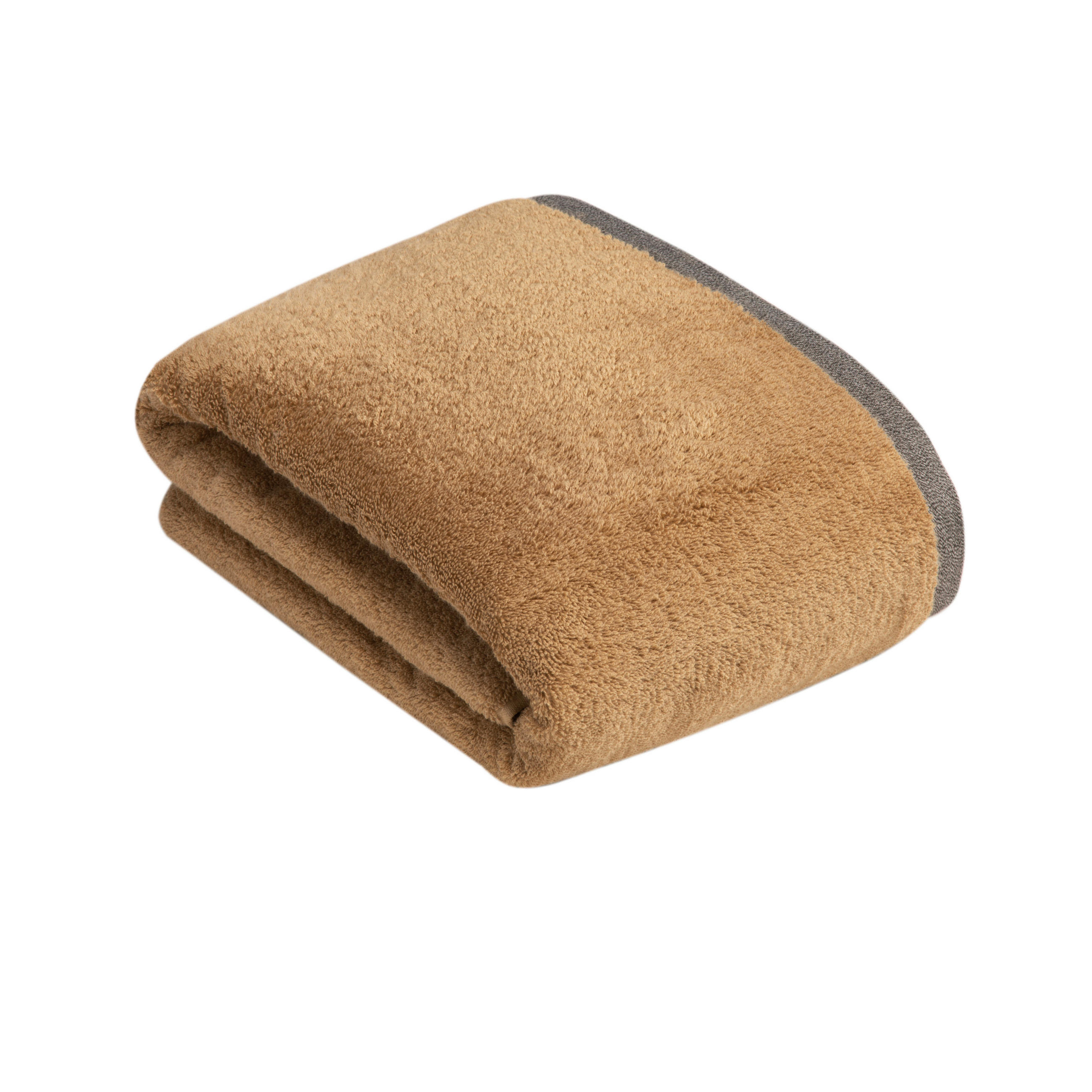 BADETUCH Prato Braun 150/100 cm  - Braun, Basics, Textil (150/100cm) - Vossen