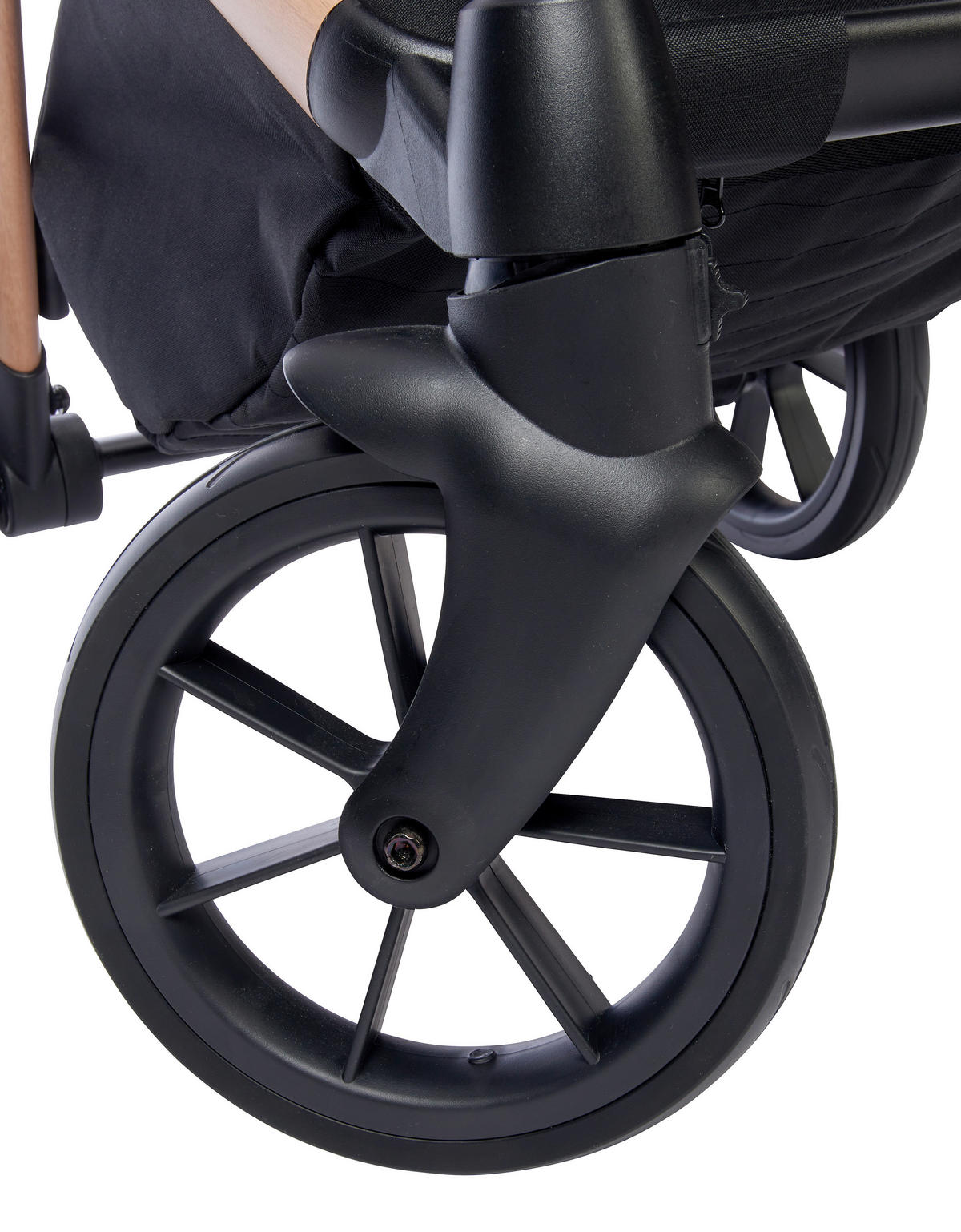 KINDERWAGENSET Beauty Plus Vegie  - Beige/Naturfarben, Trend, Textil/Metall (111/60/108cm) - Jimmylee