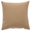 KISSENHÜLLE Panama 40/40 cm  - Taupe, Basics, Textil (40/40cm) - Bio:Vio