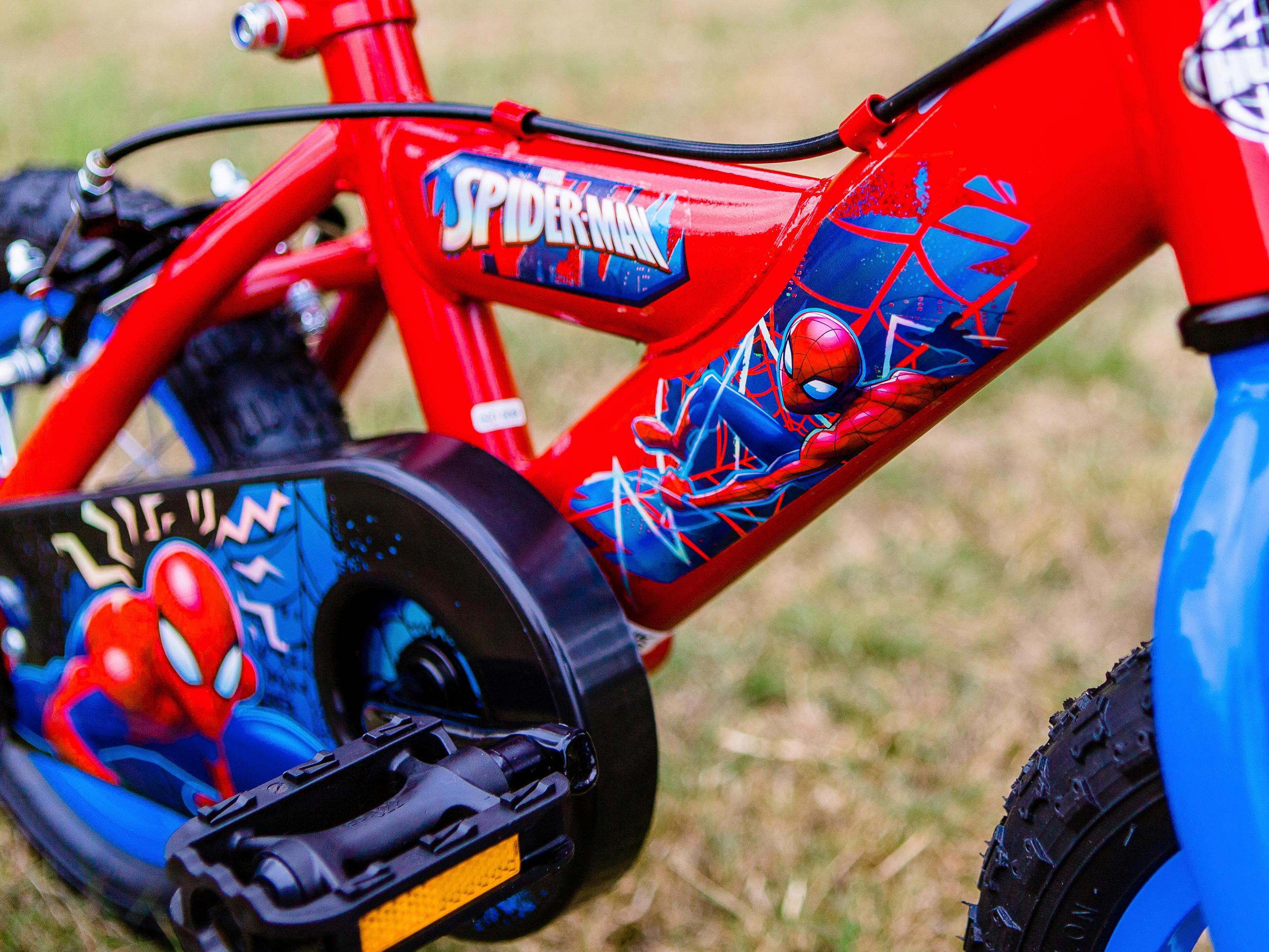 KINDERFAHRRAD 12 Zoll  - Blau/Rot, Basics, Metall (54/74/84cm)