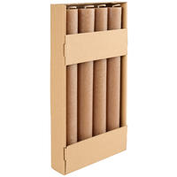 VALCOVÁ SVIEČKA - svetlohnedá, Trend, prírodné materiály (3,5/28cm) - Ambia Home
