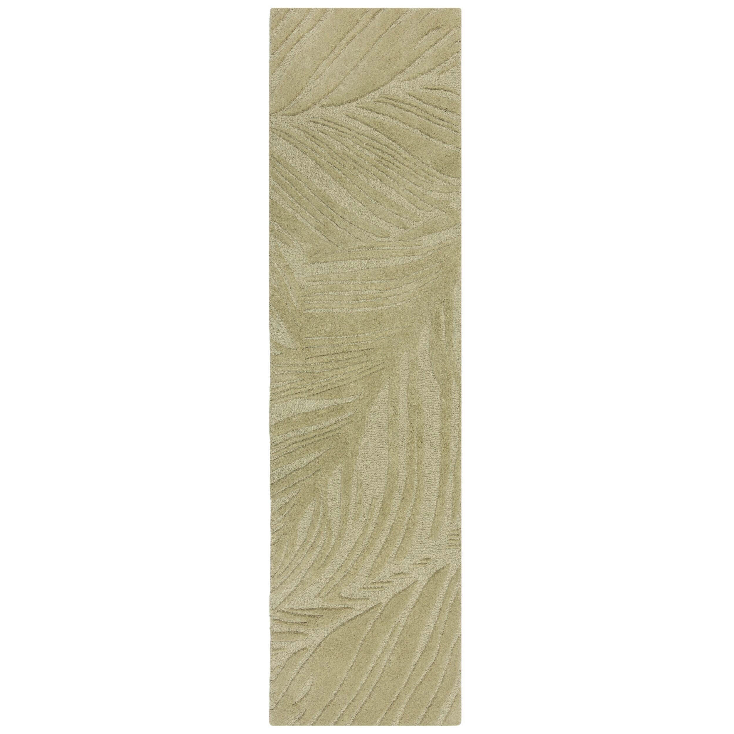 WOLLTEPPICH 60/230 cm Solace  - Hellgrün, Basics, Textil (60/230cm)