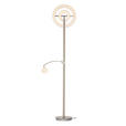 LED-DECKENFLUTER 40/180 cm    - Weiß/Nickelfarben, KONVENTIONELL, Kunststoff/Metall (40/180cm) - Dieter Knoll