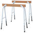 ARBEITSBOCK - Buchefarben/Weiß, KONVENTIONELL, Holz/Metall (78cm) ARBEITSBOCK - Buchefarben/Weiß, KONVENTIONELL, Holz/Metall (78cm)