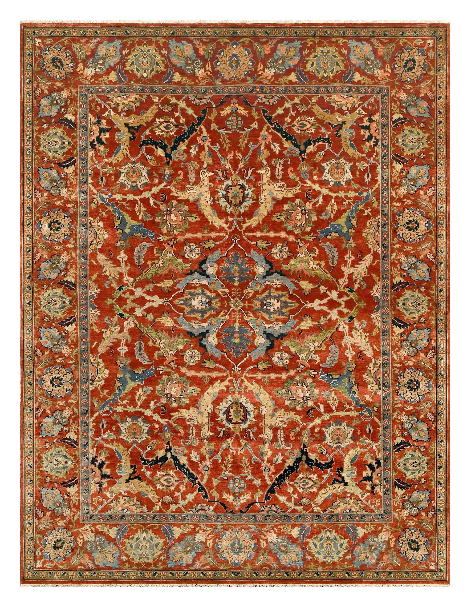 ORIENTTEPPICH 170/240 cm Kashan History Rot  - Rot, LIFESTYLE, Textil (170/240cm) - Cazaris