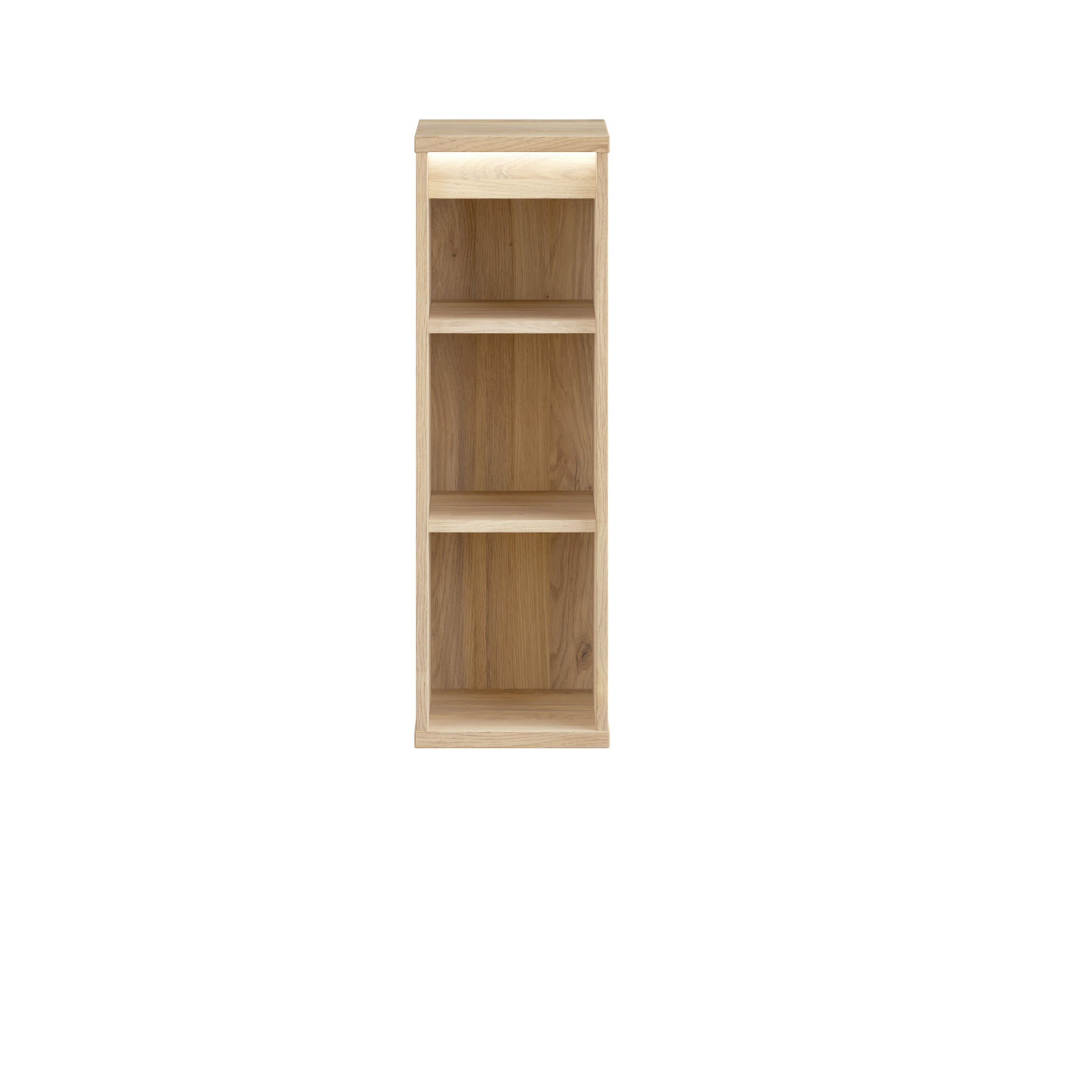Etajeră De Perete 25/78,4/33 cm  - culoare lemn stejar, Basics, material pe bază de lemn (25/78,4/33cm) - Xora