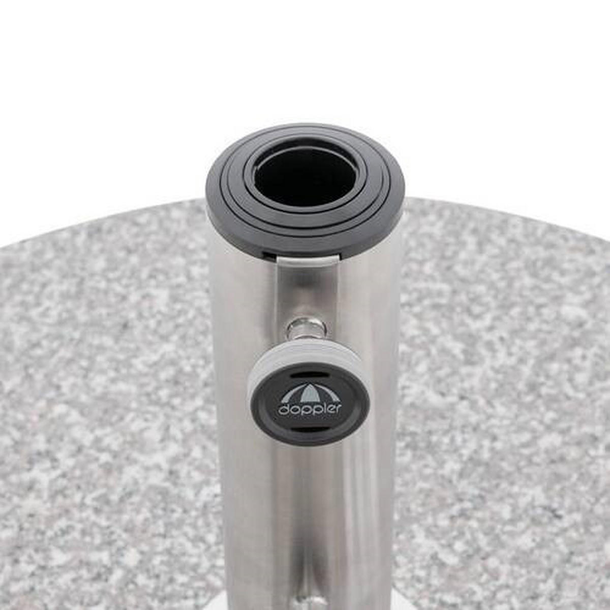SONNENSCHIRMSTÄNDER Granit Grau  - Grau, Basics, Stein (56/9/56cm) - Doppler