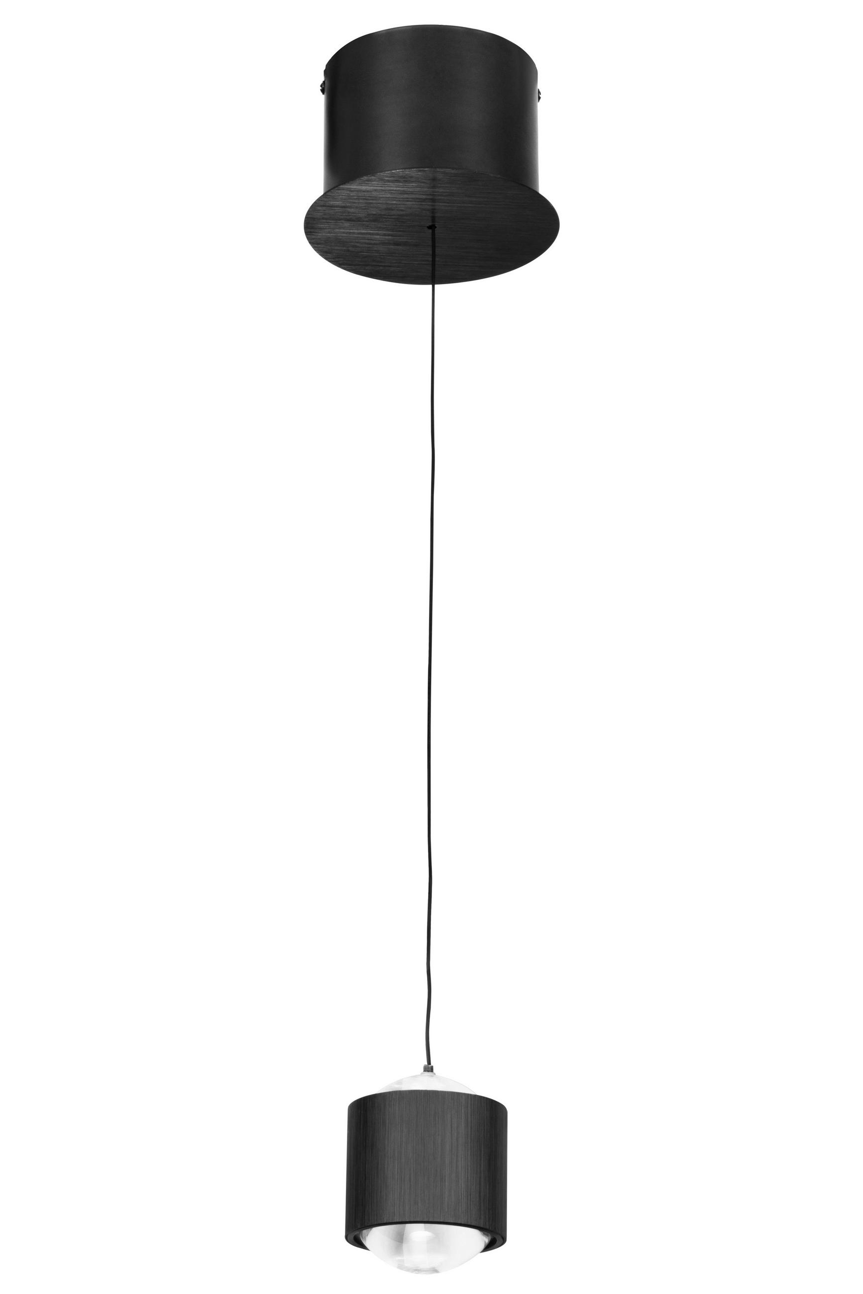 LED-HÄNGELEUCHTE 14/170 cm    - Schwarz, Design, Kunststoff/Metall (14/170cm) - Novel