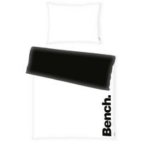 BETTWÄSCHE Renforcé 140/200 cm  - Schwarz/Weiß, KONVENTIONELL, Textil (140/200cm) - Bench