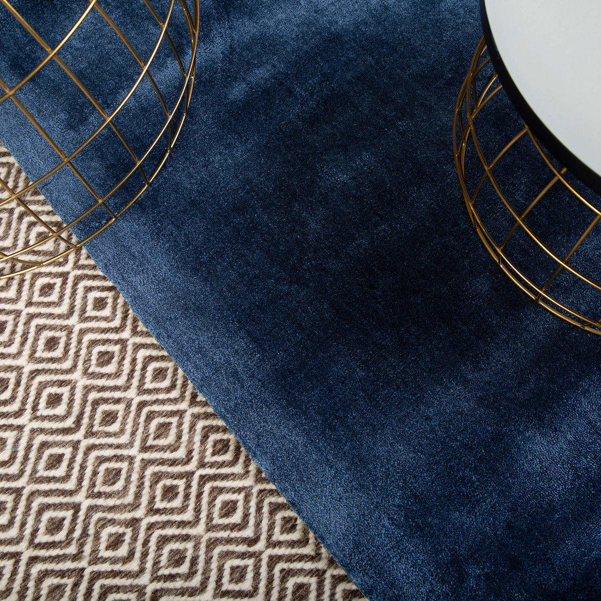 WEBTEPPICH 200/290 cm My Breeze of Obsession Blau  - Blau, KONVENTIONELL, Textil (200/290cm) - Obsession