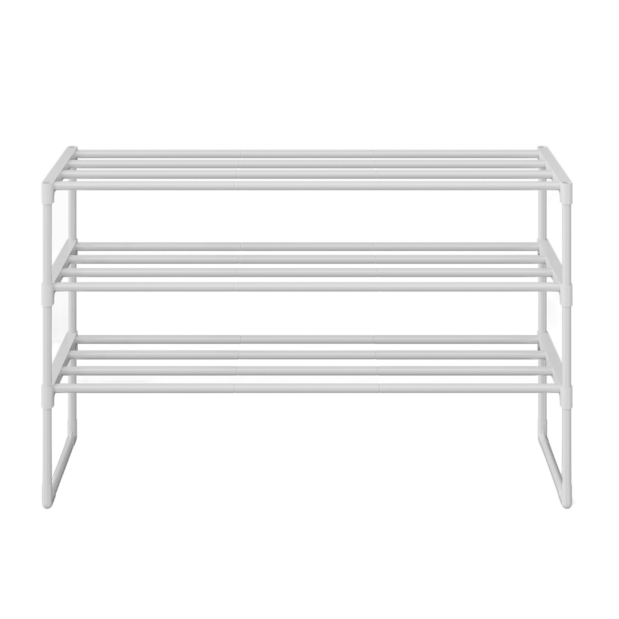Boxxx REGÁL NA BOTY, bílá, 92/55/30 cm