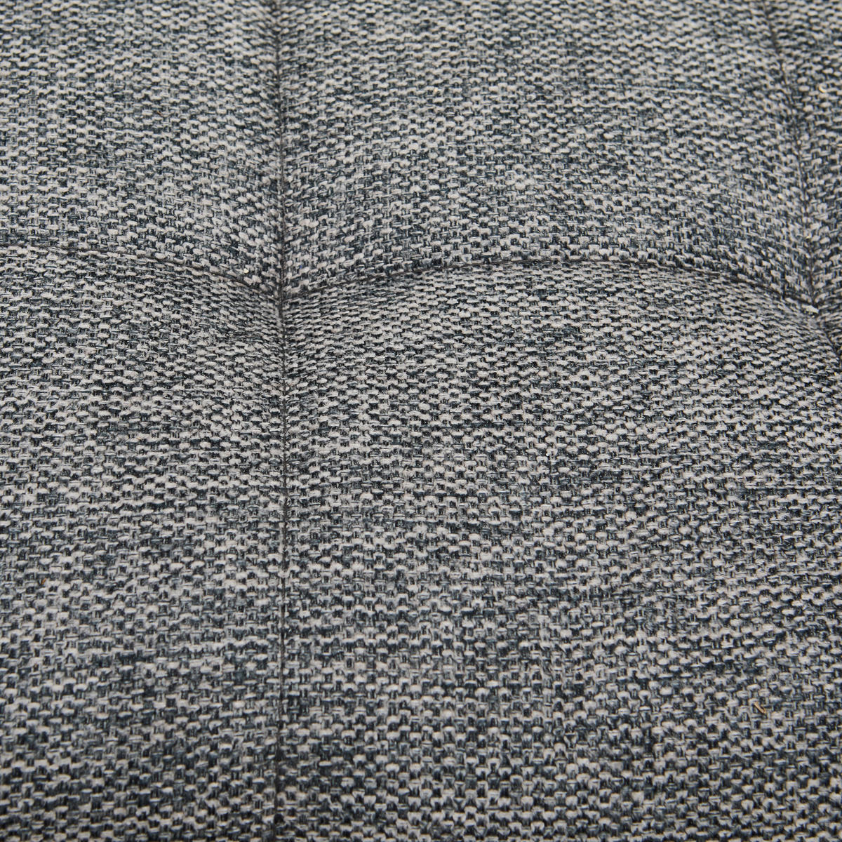 SITZBANK  in 120/47/42 cm  - Schwarz/Grau, LIFESTYLE, Textil/Metall (120/47/42cm) - Xora