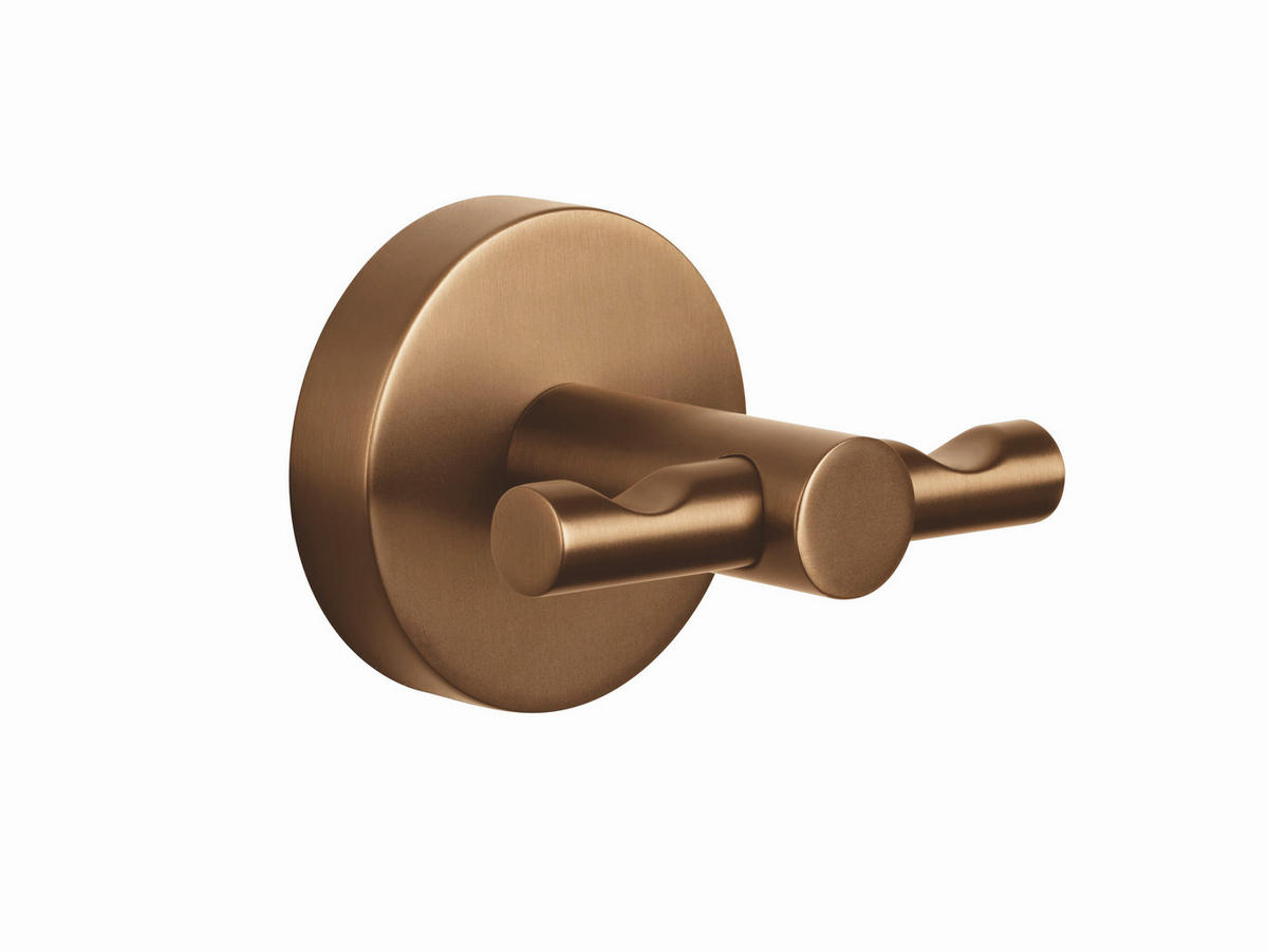 GARDEROBENHAKEN  in Bronzefarben  - Bronzefarben, Basics, Metall (6,5/5/5,3cm) - Tesa